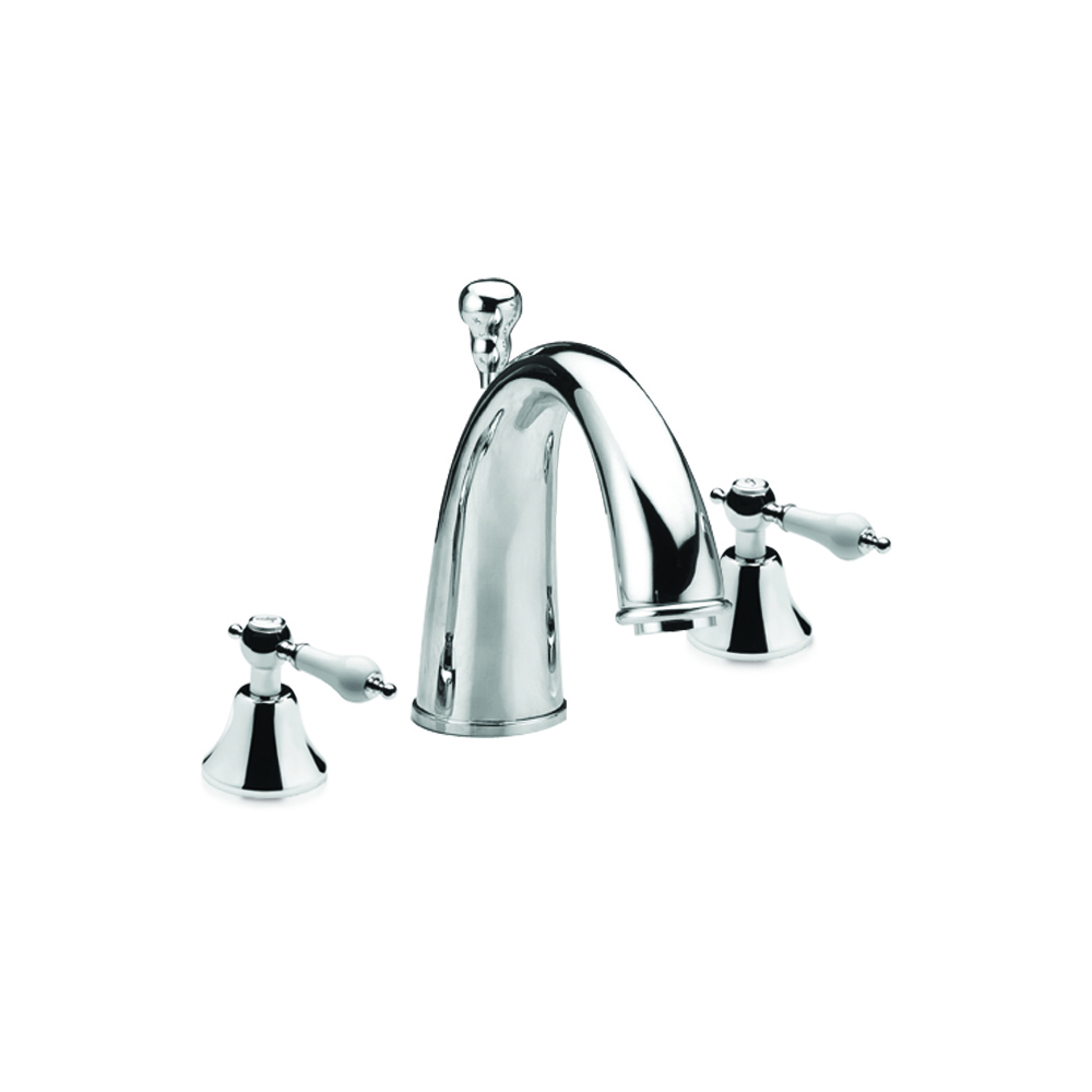 3-hole basin mixer with pop-up waste