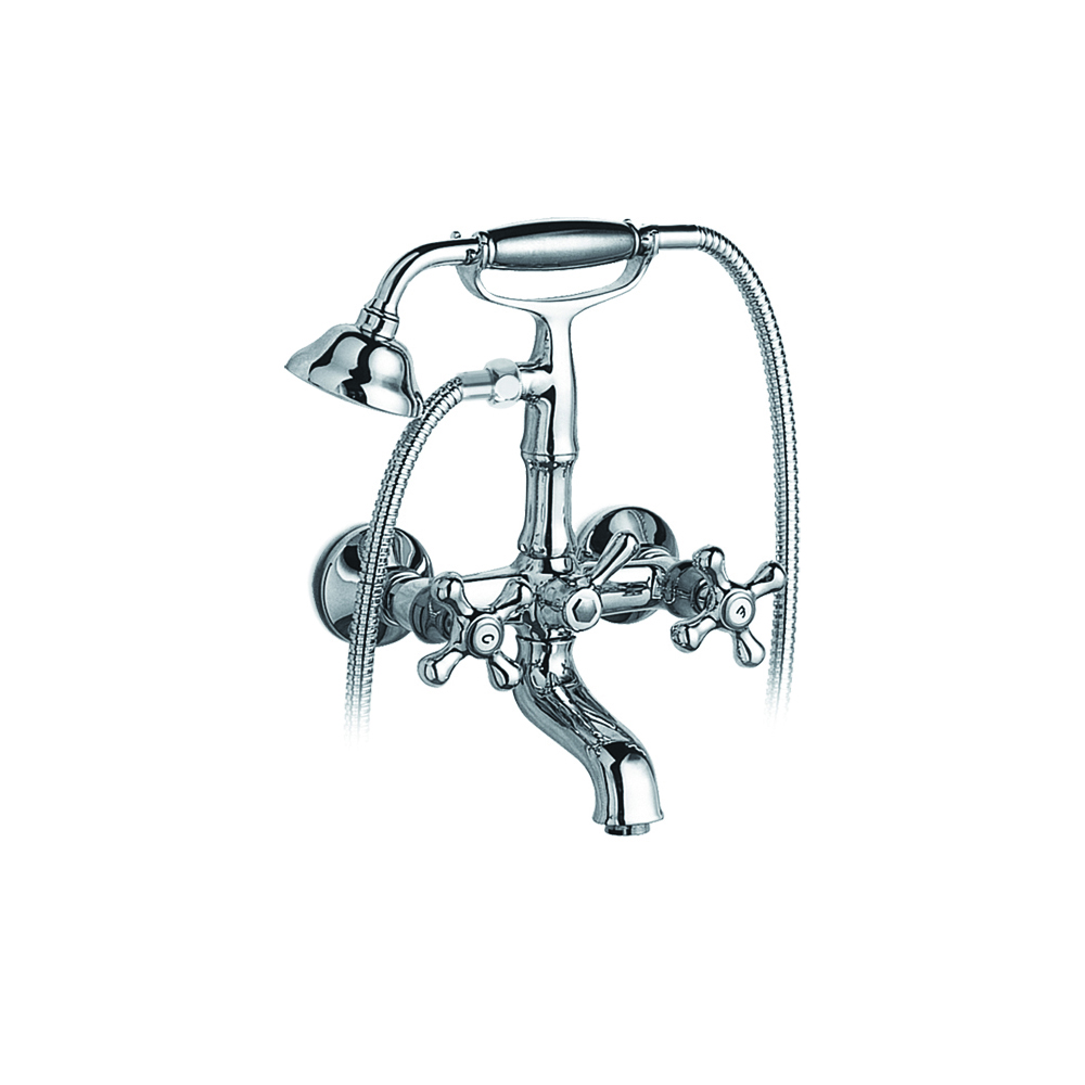 Bath mixer tap with shower attachment