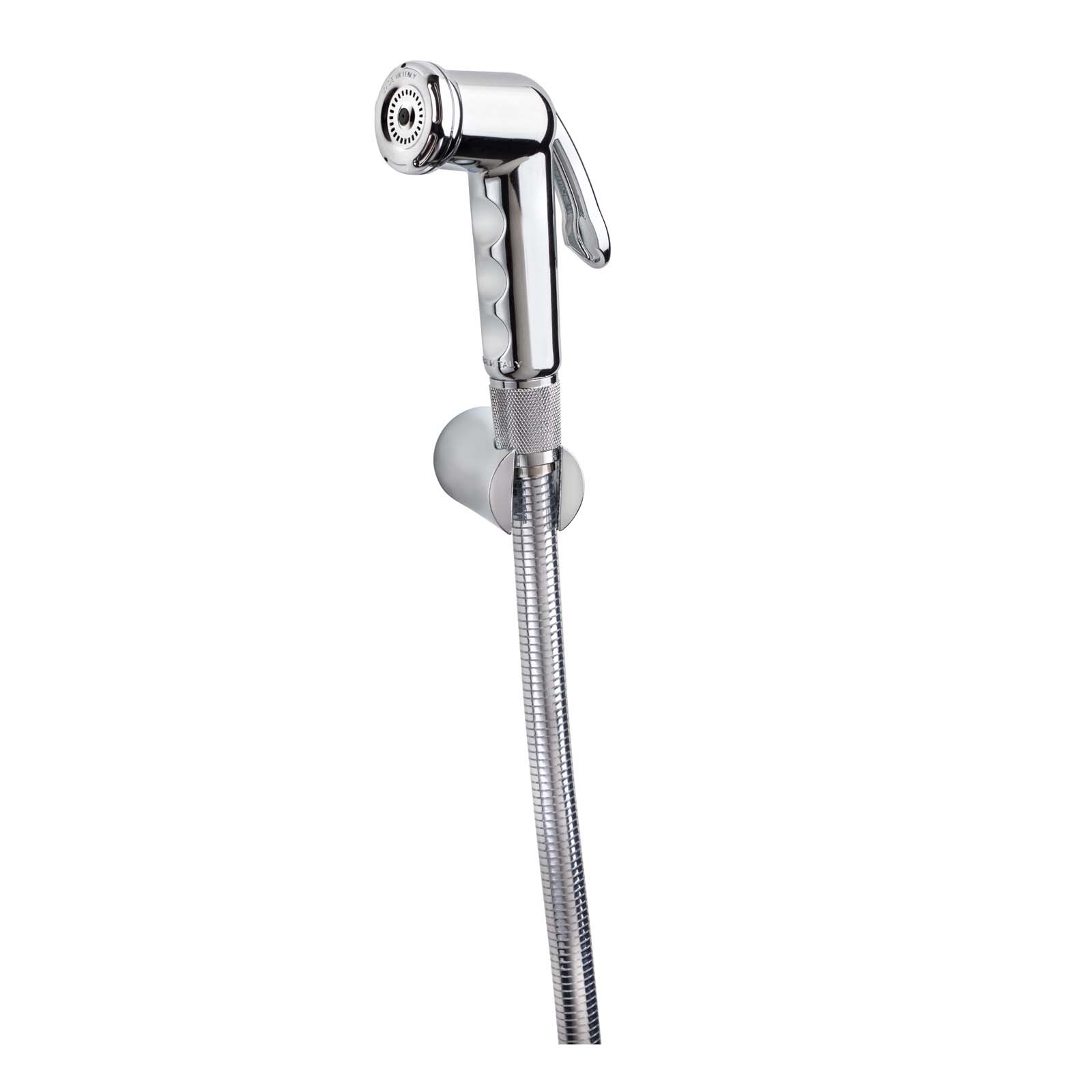 Shower kit with shower 2 functions,  flexible cm. 120 and holder