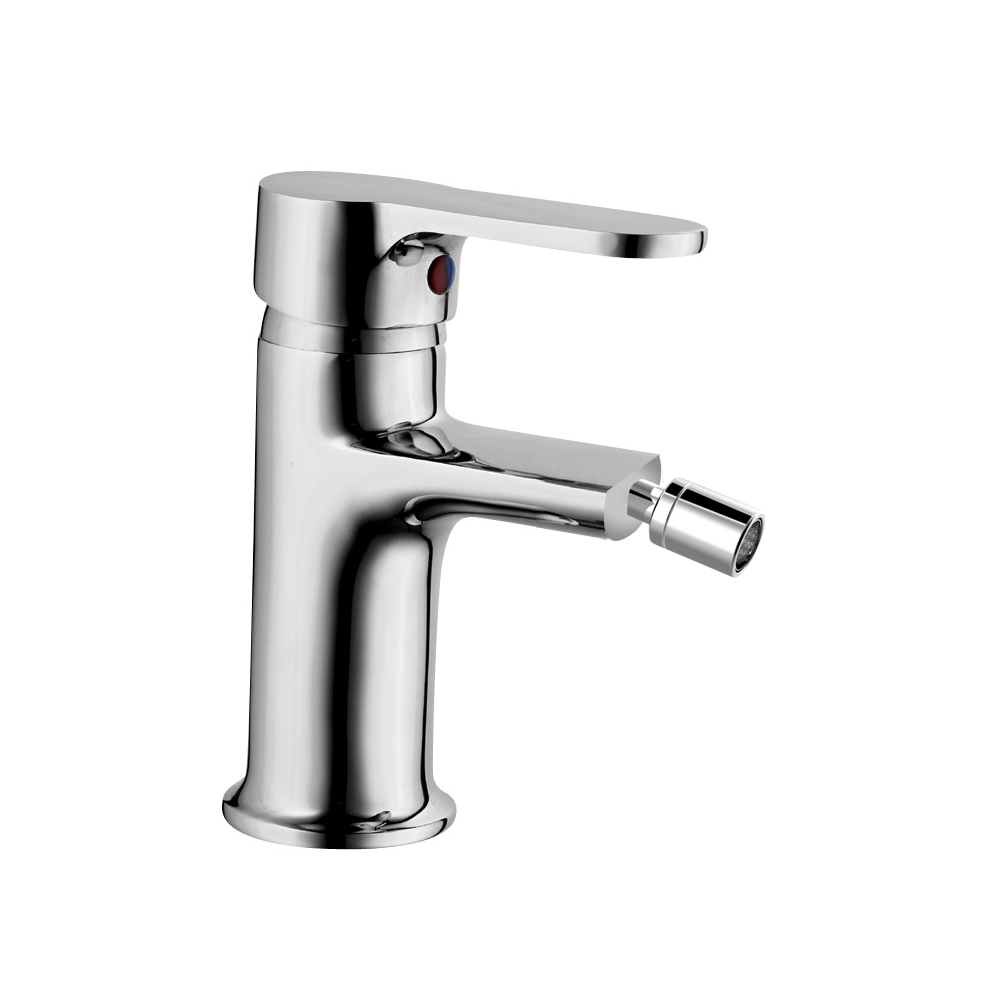 Bidet faucet with pop-up waste