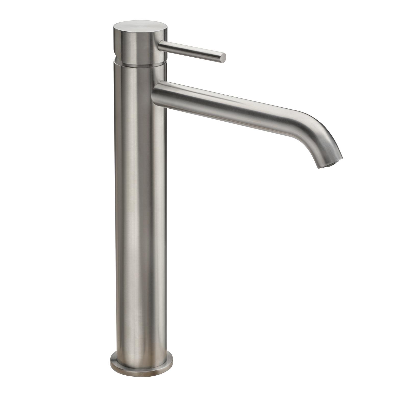 Tall single-control mixer for washbasin spout and CLICKCLACK waste